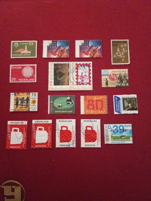 Netherlands stamps like new, some unsealed