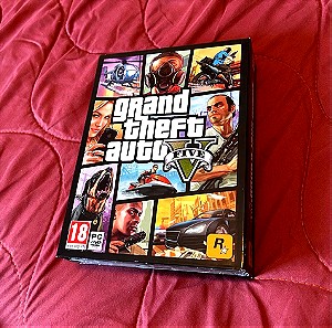 Grand theft auto V ( GTA 5) PC - Όλα τα DVD μαζί με την θήκη τους