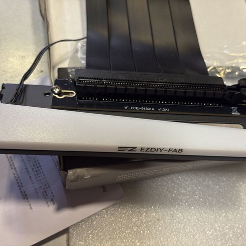 EZDIY-FAB vertical GPU mount kit new with RGB lighting