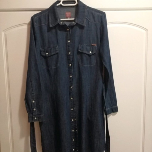 Toi & Moi dress used, blue jean, size medium