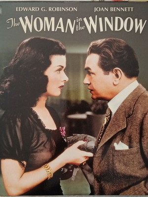 The Woman in the Window LaserDisc like new, thriller
