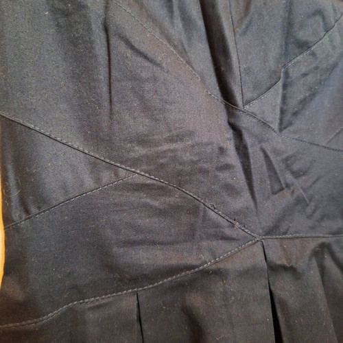 Bershka strapless dress blue like new, size M