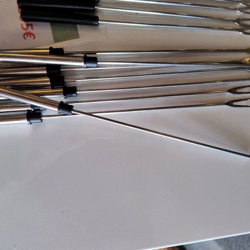 Fondue forks set of 8 like new, 23cm