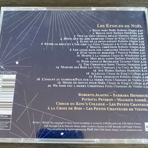 Les Etoiles De Noël CD like new