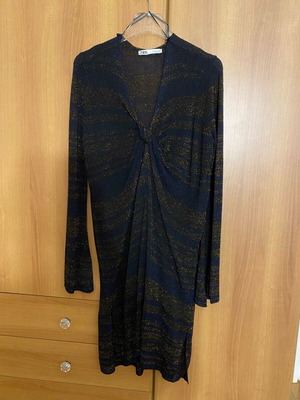 Zara Festive Dress Tunic New Multicolor Size S