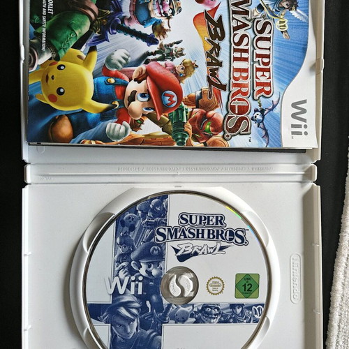 Super Smash Bros Brawl Nintendo Wii like new with manual