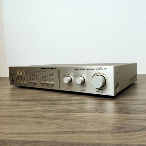 Marantz PM-350 Vintage Stereo Integrated Amplifier 38W/ch with LED Meters & Phono Stage