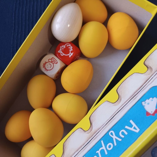 Haba Dancing Eggs board game like new