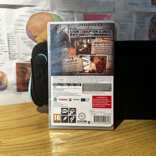 Blacksad: Under the Skin Nintendo Switch game new, action adventure