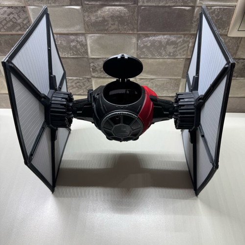 Star Wars The Black Series First Order Special Forces TIE Fighter used with pilot