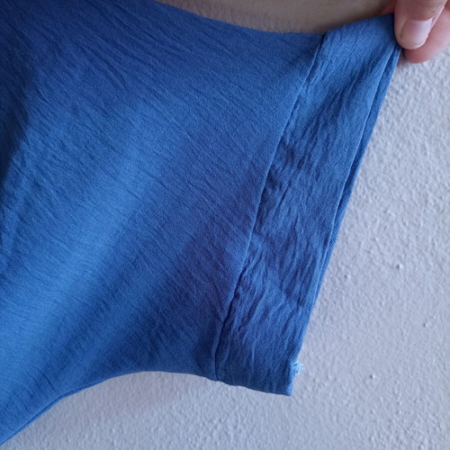 Blue casual summer jumpsuit, size M