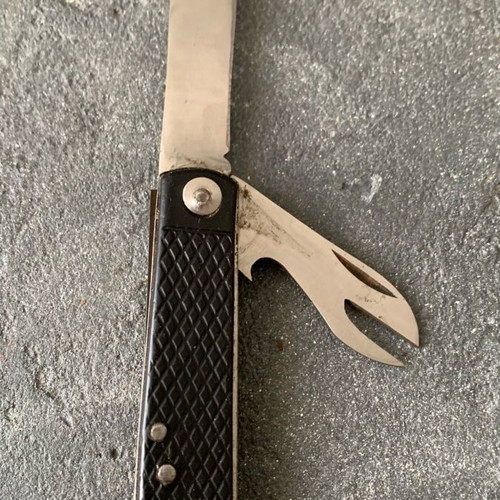 Greek army knife used