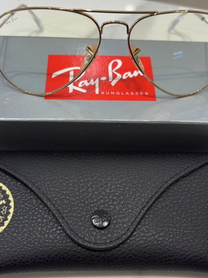 Ray Ban Aviator Large Metal gold new