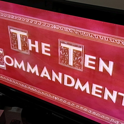 The Ten Commandments video tapes used, 2 rare without subtitles