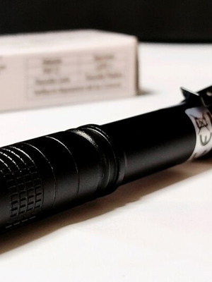 Tactical Flashlight metal body, new, IP55 dust and water resistant