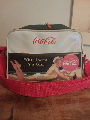 Coca-Cola vintage cooler bag 5 liters like new
