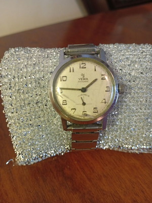 YEMA 1980 mechanical women's wristwatch used
