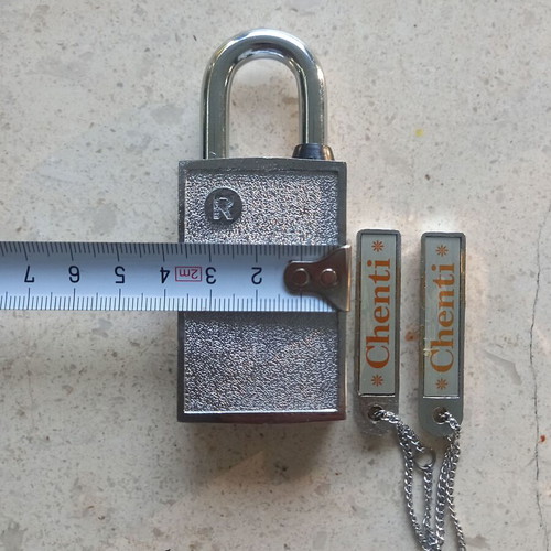Magnetic hasp lock