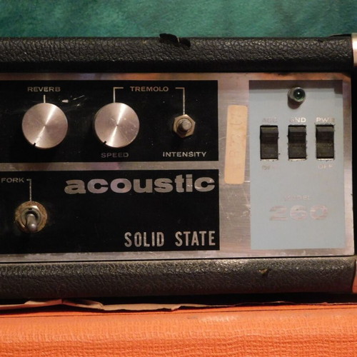 Acoustic Model 260 Solid State Guitar Amplifier Used