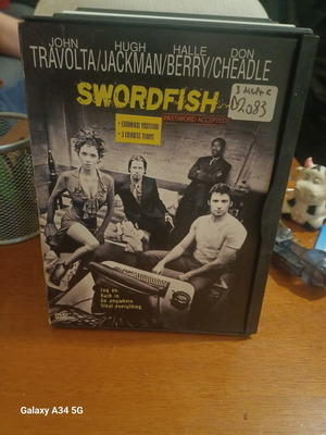 Swordfish DVD like new with Greek subtitles