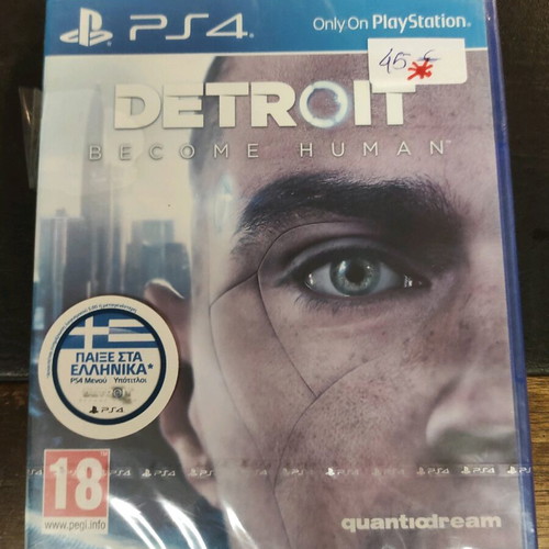 Detroit Become Human PlayStation 4 game new