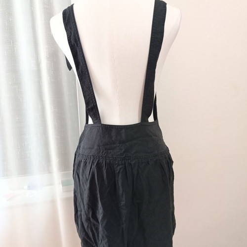 DKNY Overall Skirt Medium like new, black