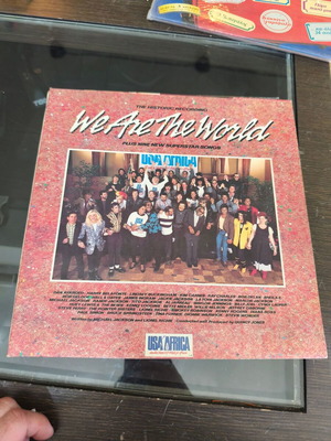 USA For Africa We Are The World vinyl record used