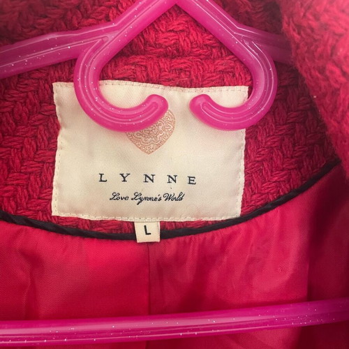 Lynne coat used, red, size L