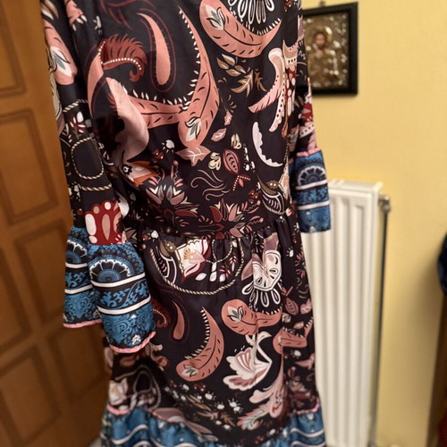 Women's Dress with Boho Paisley Pattern like new