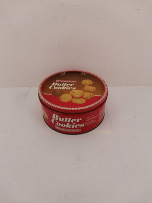 Μεταλλικό κουτί Butter cookies Παπαδοπούλου μεταχειρισμένο