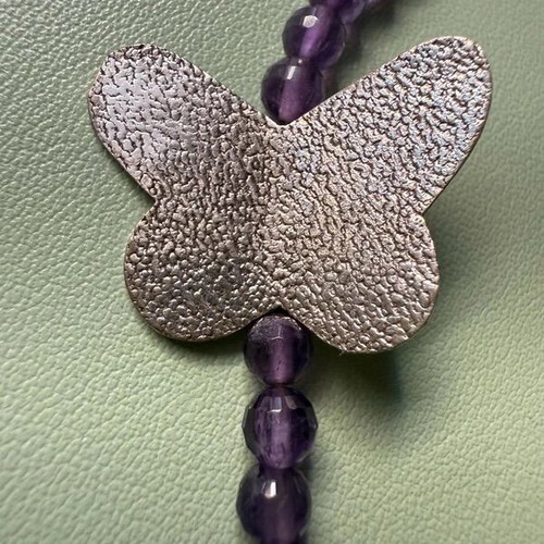 Handmade Necklace Silver 925 and Amethyst new