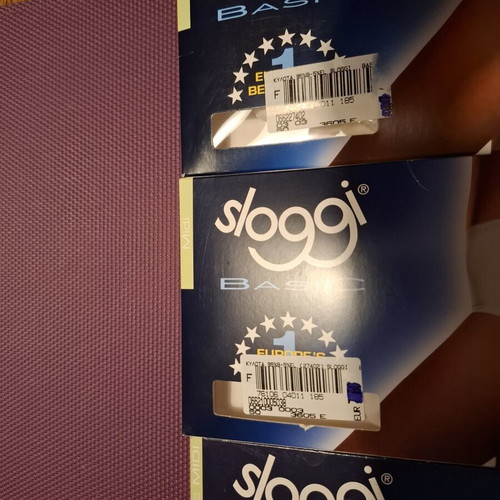 Sloggi Basic βαμβακερά γυναικεία εσώρουχα σετ, καινούργια, 3 τεμάχια