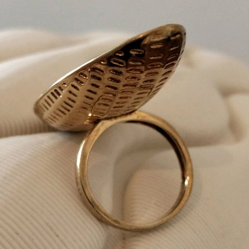 Jools Jewellery women's ring like new, gold plated silver 925