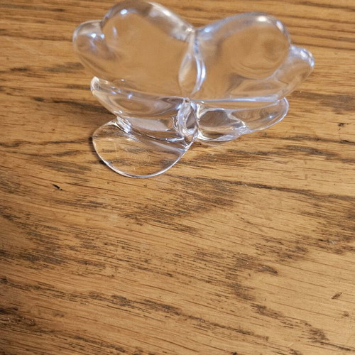 Baccarat four-leaf clover like new
