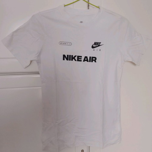 Nike Air kids short-sleeve shirt used, white, size 152 cm