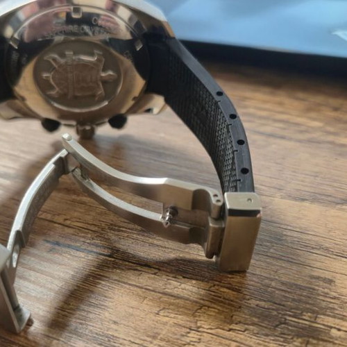 Certina DS Action Automatic Chronograph men's watch like new, black