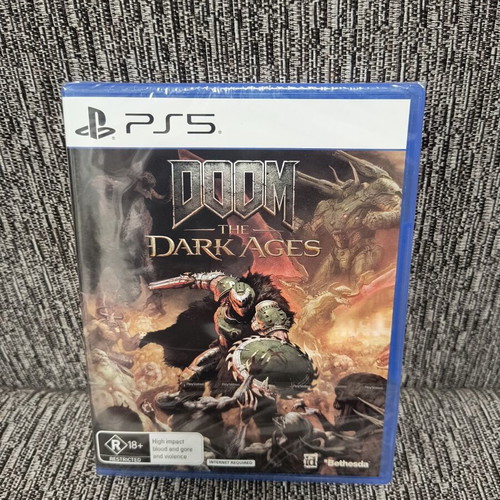 Doom Dark Ages PS5 game, brand new sealed