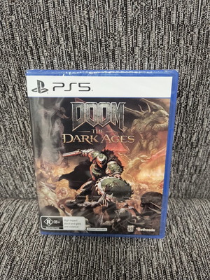 Doom Dark Ages PS5 game, brand new sealed