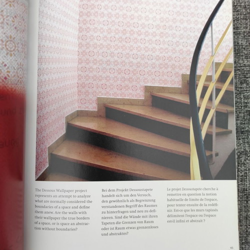 Wallpaper by Joachim Fischer like new, trilingual edition