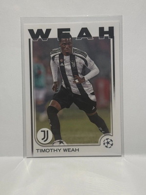 Κάρτα 2024-25 Topps UCC Flagship Timothy Weah #88 καινούργια