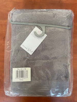 Prestige Body Towel 70x140cm Grey 480gr/m² new, set of 3