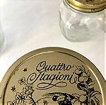  Δοχεία Γυάλινα - Βαζάκια Quatro Stagioni Made in Italy σε διάφορα μεγέθη 22τμχ.