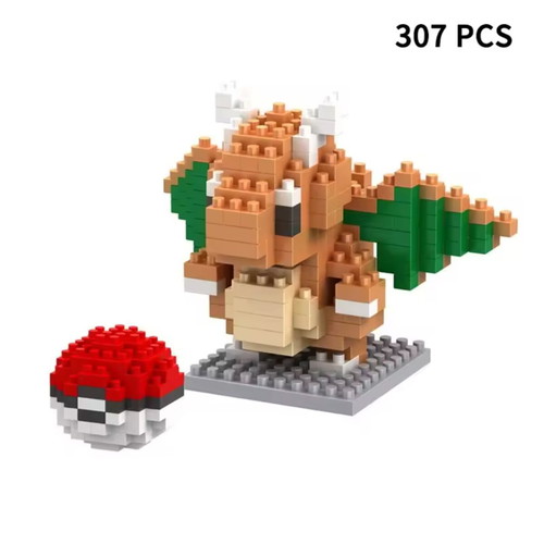 Pokemon Dragonite Building Blocks Set new, sealed