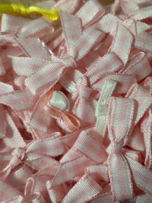 Fabric bows new, 1 pack