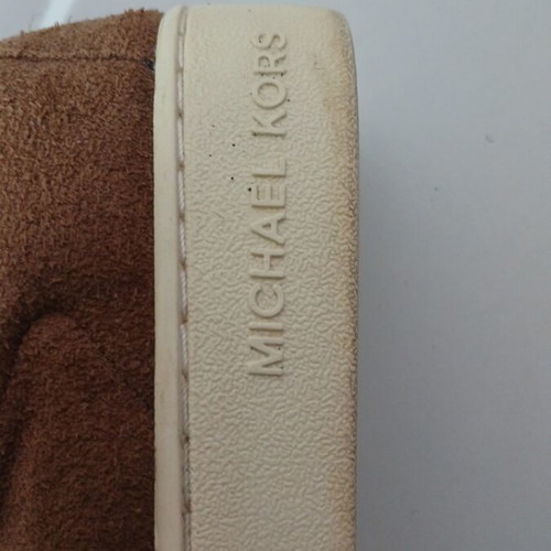 Michael Kors women's sneakers suede used, brown, size 36