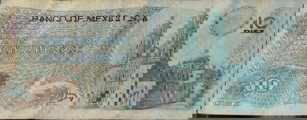 ΧΑΡΤΟΝΟΜΙΣΜΑ MEXICO 10 PESOS [1977]