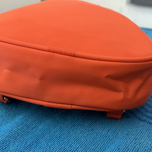 Lancaster small backpack new, waterproof, orange and white