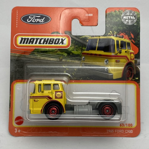 1965 Ford C-900 Shell Truck Tractor Matchbox 1:87 new