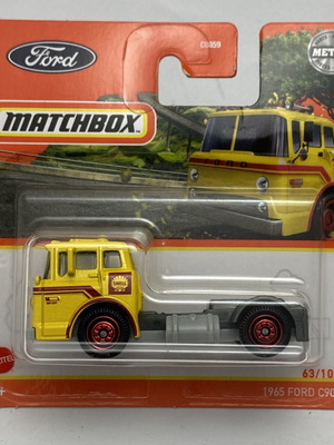 1965 Ford C-900 Shell Truck Tractor Matchbox 1:87 new