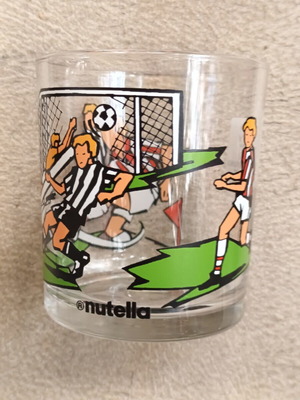 Συλλεκτικό ποτήρι UEFA Champions League Nutella σαν καινούργιο
